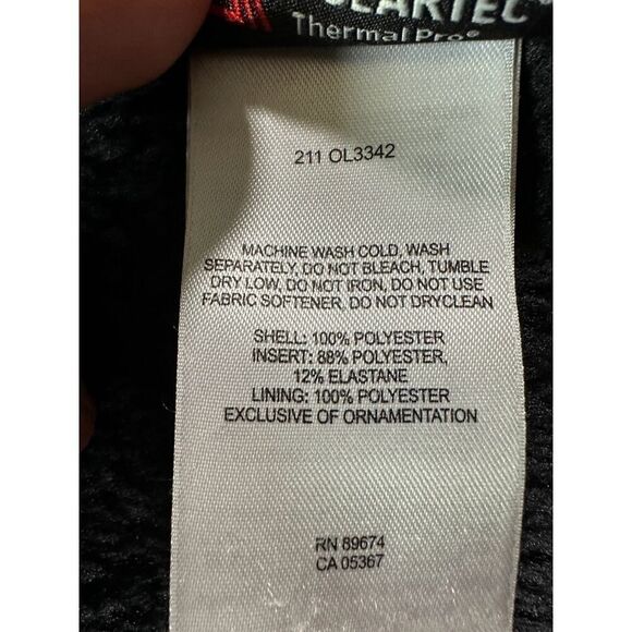 Mountain Hardwear Black Monkey Fleece Polartec Woman Grid Jacket Med - Picture 12 of 12